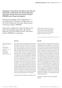 Abstract. Resumo COMUNICAÇÃO BREVE BRIEF COMMUNICATION