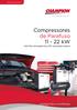 Compressores de Parafuso kw