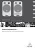 Quick Start Guide. (Check out behringer.com for Full Manual) MONITOR SPEAKERS MS. High-Performance, Active 16-Watt Personal Monitor System