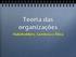 Teoria das organizações. Stakeholders, Gerência e Ética