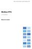 Motores I Automação I Energia I Transmissão & Distribuição I Tintas. Modbus RTU CTW900. Manual do Usuário