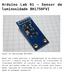 Arduino Lab 01 Sensor de luminosidade BH1750FVI