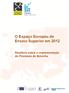 O Espaço Europeu de Ensino Superior em Relatório sobre a Implementação do Processo de Bolonha