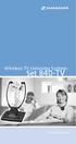 Wireless TV Listening System. Set 840-TV. Manual de utilização
