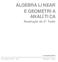 ÁLGEBRA LINEAR E GEOMETRIA ANALÍTICA. Resolução do 2º Teste