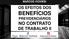 OS EFEITOS DOS BENEFÍCIOS PREVIDENCIÁRIOS NO CONTRATO DE TRABALHO II