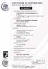 Nº /17. A ABNT concede o Certificado de Conformidade de Produto à empresa: ABNT grants the Product Conformity Certificate to the company: