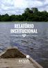 RELATÓRIO INSTITUCIONAL