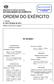 ORDEM DO EXÉRCITO SUMÁRIO 1.ª SÉRIE N.º 05/31 DE MAIO DE 2015 MINISTÉRIO DA DEFESA NACIONAL ESTADO-MAIOR DO EXÉRCITO