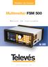 Medidor de Campo. Multimetter FSM 500. Ref