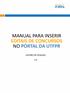 MANUAL PARA INSERIR EDITAIS DE CONCURSOS NO PORTAL DA UTFPR