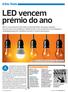 LED vencem prémio do ano