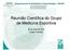 Reunião Científica do Grupo de Medicina Esportiva. 28 de maio de 2010 Cassio Trevizani