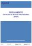 REGULAMENTO DA PROVA DE APTIDÃO PROFISSIONAL (PAP)