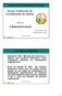 Mestrado em Contabilidade e Finanças. Novas Tendências de Contabilidade de Gestão. O Balanced Scorecard. Contexto Histórico