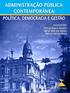 Administração Pública Contemporânea: política, democracia e gestão