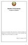 Republica de Moçambique Presidência da República
