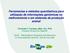 Ferramentas e métodos quantitativos para utilização de informações genômicas no melhoramento e em sistemas de produção animal