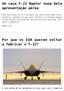 Um caça F-22 Raptor numa bela apresentação aérea. Por que os EUA querem voltar a fabricar o F-22?