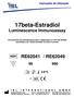 17beta-Estradiol Luminescence Immunoassay