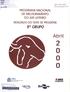 8 GRUPO. Abril PROGRAMA NACIONAL DE MELHORAMENTO DO GIR LEITEIRO RESULTADO DO TESTE DE PROGÊNIE CGO L. Empa. cabcz ISSN