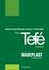 Manual de Especificações Técnicas e Conservação. Coleção. Tefé. Versão 2017-V3.