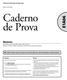 Caderno de Prova E1A06. Mecânico. Prefeitura do Município de Ituporanga. Edital n o 001/2009