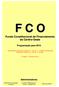 Aprovada pela Resolução Condel/FCO n. 379, de , e alterada pela Resolução Condel/FCO n. 380, de ª Edição Fevereiro de 2010