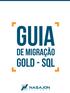 GUIA DE MIGRAÇÃO GOLD - SQL