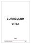 CURRICULUM VITAE. Curriculum Vitae de Filipa Medeiros Página 1