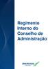 Regimento Interno do Conselho de Administração