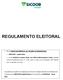 REGULAMENTO ELEITORAL