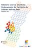 Relatório sobre o Estado do Ordenamento do Território de Lisboa e Vale do Tejo. Dezembro 2017