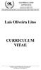 Laís Oliveira Lino CURRICULUM VITAE