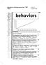 behaviors behaviors beha behaviors beh ciência básica ciência aplicada Sumário Volume 12 Dezembro / 2008