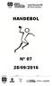 HANDEBOL Nº 07 28/09/2016