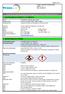 Ficha de Informações de Segurança de Produto Químico