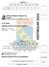 Universidade Federal do Ceará 2ª ETAPA PROVA ESPECÍFICA DE QUÍMICA PROVA ESPECÍFICA DE QUÍMICA. Data: Duração: 04 horas CORRETOR 1