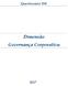 Questionário ISE. Dimensão Governança Corporativa
