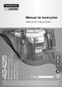 Manual de Instruções. Martelete Perfurador. Rompedor W - 5 J. Manual de Instrucciones. Martillo Perforador. Manual de Instruções.