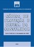 CÓDIGO DE PROTEÇÃO E DEFESA DO CONSUMIDOR