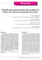 Mineração. Classificação geomecânica em projetos de reforço do teto em mineração de carvão. Abstract. Resumo. Anderson Luís Weiss. André Cezar Zingano