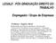 LEGALE - PÓS GRADUAÇÃO DIREITO DO TRABALHO. Empregador / Grupo de Empresas