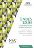 BNDES exim. COMO FINANCIAR AS EXPORTAÇÕEs. Como as micro, pequenas e médias empresas podem se beneficiar