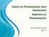 LÓGICA DE PROGRAMAÇÃO PARA ENGENHARIA AMBIENTE DE PROGRAMAÇÃO. Prof. Dr. Daniel Caetano