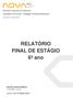 RELATÓRIO FINAL DE ESTÁGIO 6º ano