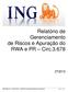 Relatório de Gerenciamento de Riscos e Apuração do RWA e PR Circ.3.678