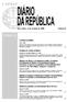 I SÉRIE ÍNDICE. Assembleia da República. Presidência do Conselho de Ministros
