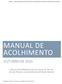 MANUAL DE ACOLHIMENTO