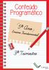 Conteúdo Programático - 5º ano